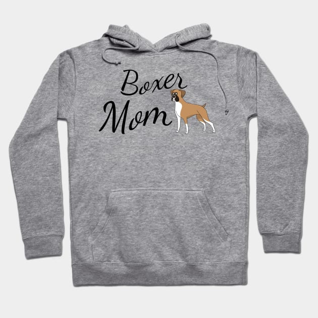 Boxer Mom Hoodie by tribbledesign